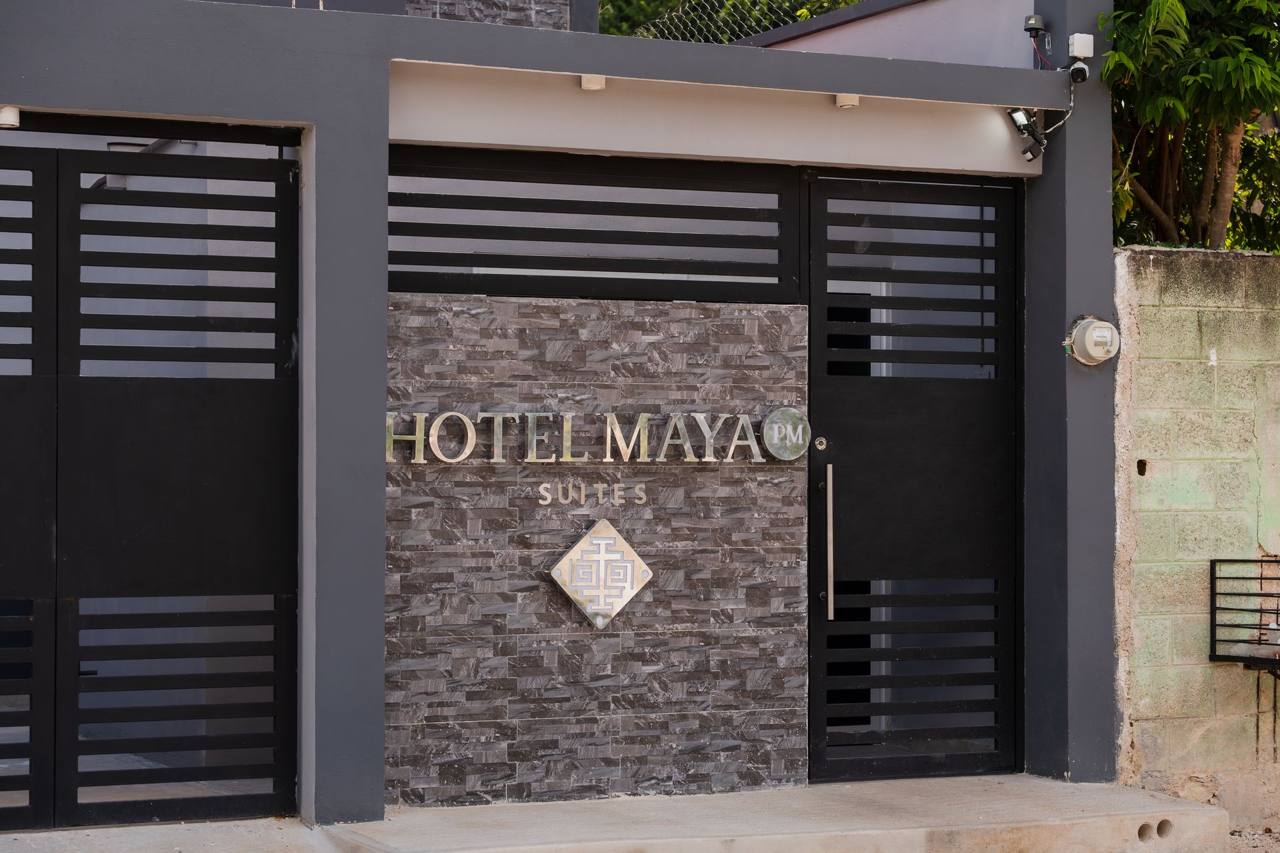 Fachada de Hotel Maya Suites en Tekax